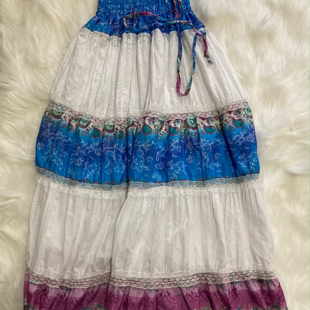 Colourful summer dress